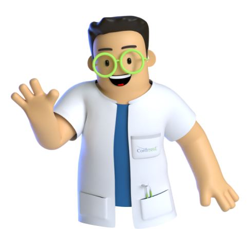 Médico saludando